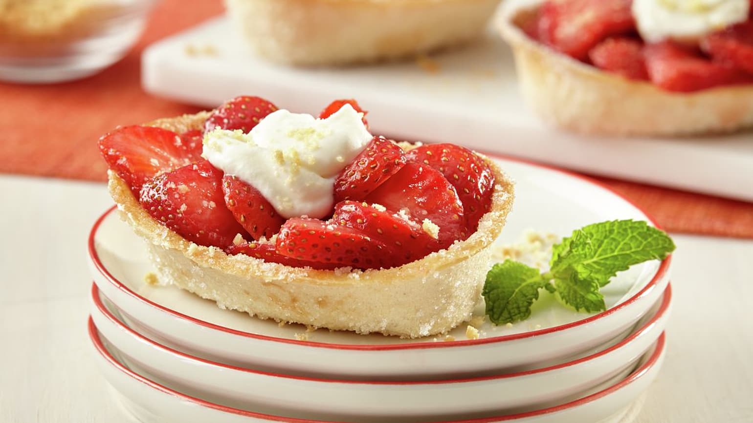 Strawberry Shortcake Mini Taco Bowls™ Recipe from Old El Paso Old El Paso